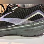 Brooks  Ghost 15 Women's 10B Black Purple 1203801B011 Running Sneaker Shoes Photo 3