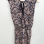 Always Pink Blue Printed Surplice V Photo 1