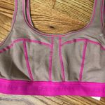 Fabletics Waffle Knit Bralette Tan/Pink NWT Photo 2