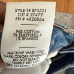 Just Black Denim Women's Size 27 Blue Wash High Rise Straight Leg Jeans Photo 4