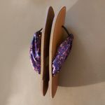 Matilda Jane  Clothing Purple Floral Sandals 10 Resortwear Casual Beach Bohemian Photo 1