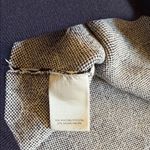 Ann Taylor  Navy and White scallop Pattern Sleeveless sweater vest Top Photo 4