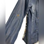 Hint of Mint  Bohemian Denim Patchwork Shirt Photo 2