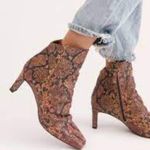 Free People 2xHP💝 Cyril Boots in Snake sz 7 Photo 1