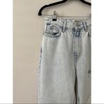 Free People  Women's Destroyed Light Denim Pants | US 28 Photo 3