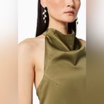 Elliatt NWOT‎  $148 Camo Asymmetric Satin Cocktail Dress Size XS Photo 2