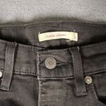 Levi's  Womens 8 Black Classic Straight Mid Rise Denim Jeans Flat Front Pockets Photo 4