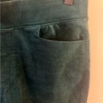d&co Denim & Co Petite Velvet Feel Pants Green Straight Leg Women’s XSP Size undefined Photo 2