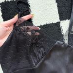 secret treasures Black Satin Beaded Maxi Slip XL Photo 4