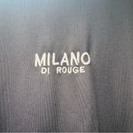 Milano Di Rouge Elegant Black Long Sleeve Dress Size L Photo 2