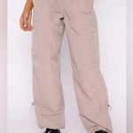White Fox Boutique  “Never Blend In” Parachute Cargo Pants Joggers - X-Small Photo 0