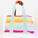 Coach Hamptons Watercolor Striped Tote Bag Photo 15