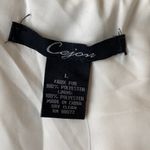 Cejon Macy’s NWT Faux Fur White Super Soft Zipper Plush Vest Mock Neck Size L Size L Photo 6