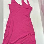 Naked Wardrobe  Vibrant Pink Sleeveless Dress Photo 0