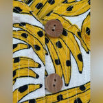 Farm Rio Spotted Bananas Cross-Back Mini Dress XS Photo 4