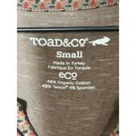 Toad & Co  Tamaya Dos Tunic Small 3/4 Sleeve Geometric‎ Print Organic Cotton Blend Photo 1