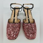 Gucci  WOMEN'S PETITE GG SLINGBACK GLITTER PATENT CHARLOTTE PUMPS SIZE EU 40 Photo 3