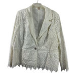 Reba  Women's Spring Radiance White Jacket Photo 0
