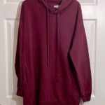 Zenana Outfitters women’s oversized hoodie - size L-XL.  Burgundy. Photo 0