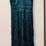 Green Sequin Bodycon Dress Photo 0