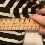 Talbots Women's Stretch Cotton Top 3/4 Sleeve Striped Multicolor Size LP Photo 5