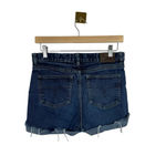 Ralph Lauren Lauren  High Rise Distressed Denim Shorts in Dark Wash Size 6 Photo 4