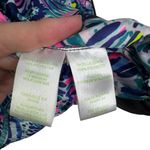 Lilly Pulitzer Elana Puffer Down Vest Black Medium Women's Quilted Zip Up EUC Photo 8