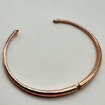 Stella & Dot Pave Inset Rose Gold Cuff Dainty Minimalist understated Elegant Photo 7