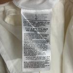 Old Navy linen blend tie front Cream Dress with Bow Detail Large Photo 7