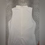 Sleeveless White Jumpsuit Size 2X Photo 2
