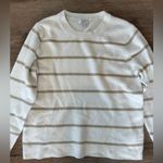 J.Crew  Shimmer Striped Crewneck Sweater Photo 7