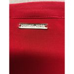 Michael Kors Women's Gold Ring Keyhole Top Long Sleeve Red Size L Holiday NWT Photo 10