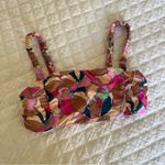 Anthropologie NEW Pink Bikini Top Photo 4