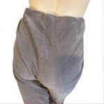 Ralph Lauren LAUREN GRAY CORDUROY HIGH WAIST LEGGINGS PANTS WITH ZIPPERS (12) Photo 8