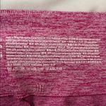 PINK - Victoria's Secret PINK Heathered Pink Seamless 7/8 Leggings with Mesh Cutouts Size Large Photo 8