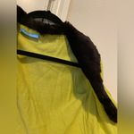 White + Warren women fur jacket women cardigan size S Green Photo 4