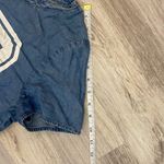 Divided Light Blue Denim Short Sleeve Round Neck Crop Top With Lettering “78” Photo 7