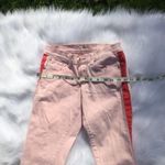 Rue 21  Pink and Hot Pink Stripe Skinny Pants Size 0 Pastel Colorful Jeans Photo 5