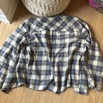 We Wore What  PLAID BUTTON DOWN Photo 3