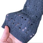 Vintage America Blues Crochet Blue Sweater Size Large Blue Size M Photo 2