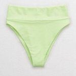 Aerie High Waisted Cheeky Bikini Bottom Photo 0