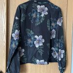 Thread and Supply Navy Floral Windbreaker Photo 2