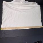 Hot Cotton Quiet Luxury Minimalist 100% Linen White Sleeveless Tank Top 3X Photo 8