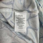 Talbots  Seashell Tee 3X Blue Cotton‎ Blend V-Neck Stretch Coastal Beach Nautical Photo 5