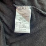 Nesh Tee shirt sheer v neck & upper arm long sleeves Shirt tail round Hem‎ small Black Photo 8