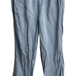 ZARA  straight leg linen blend pants Medium #690 Photo 0