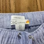 C&C California  Linen Drawstring Shorts Size Small Photo 2