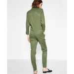 The Kooples  Military Jumpsuit in Green Photo 1