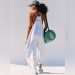 NEW! Women's Light Medium Gray Hot Shot Onesie Jumpsuit Romper Size SMALL Photo 4