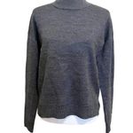Calia NWOT Mock Neck High Low Hem Effortless Cozy Pullover Sweater Gray Size M Size M Photo 2